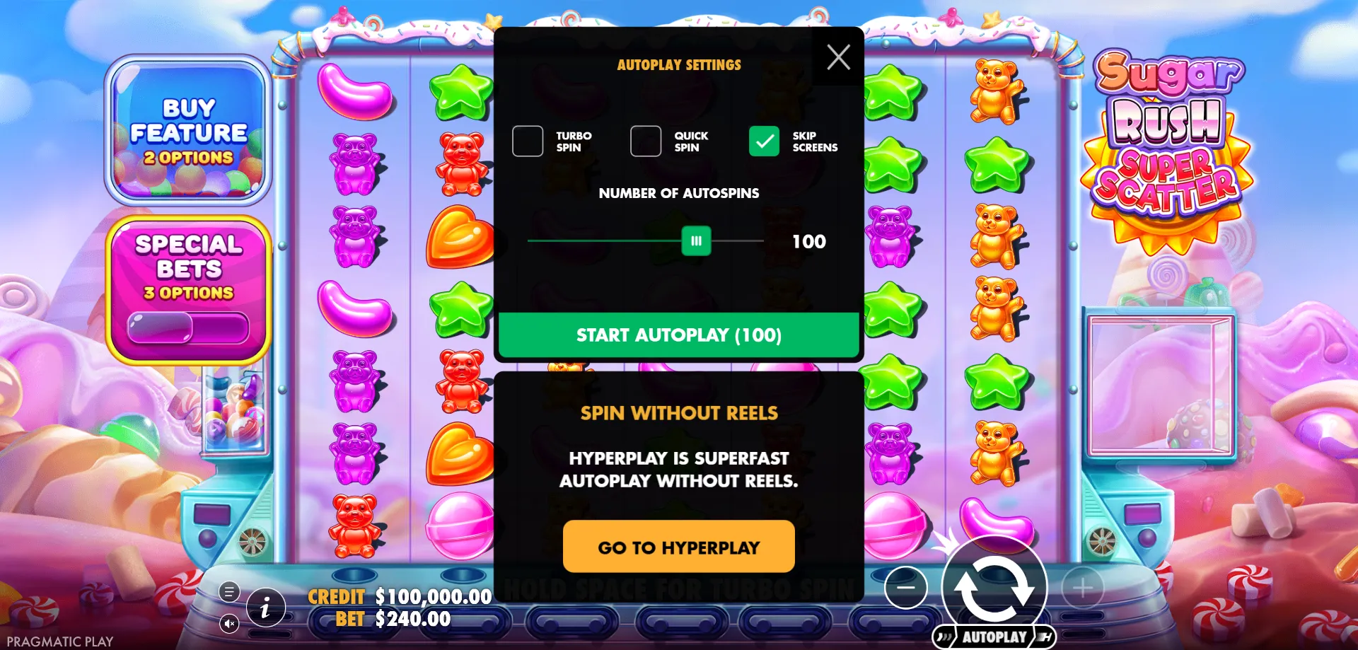 Tips, Tricks og Forudsigelse &mdash; sugar rush super scatter