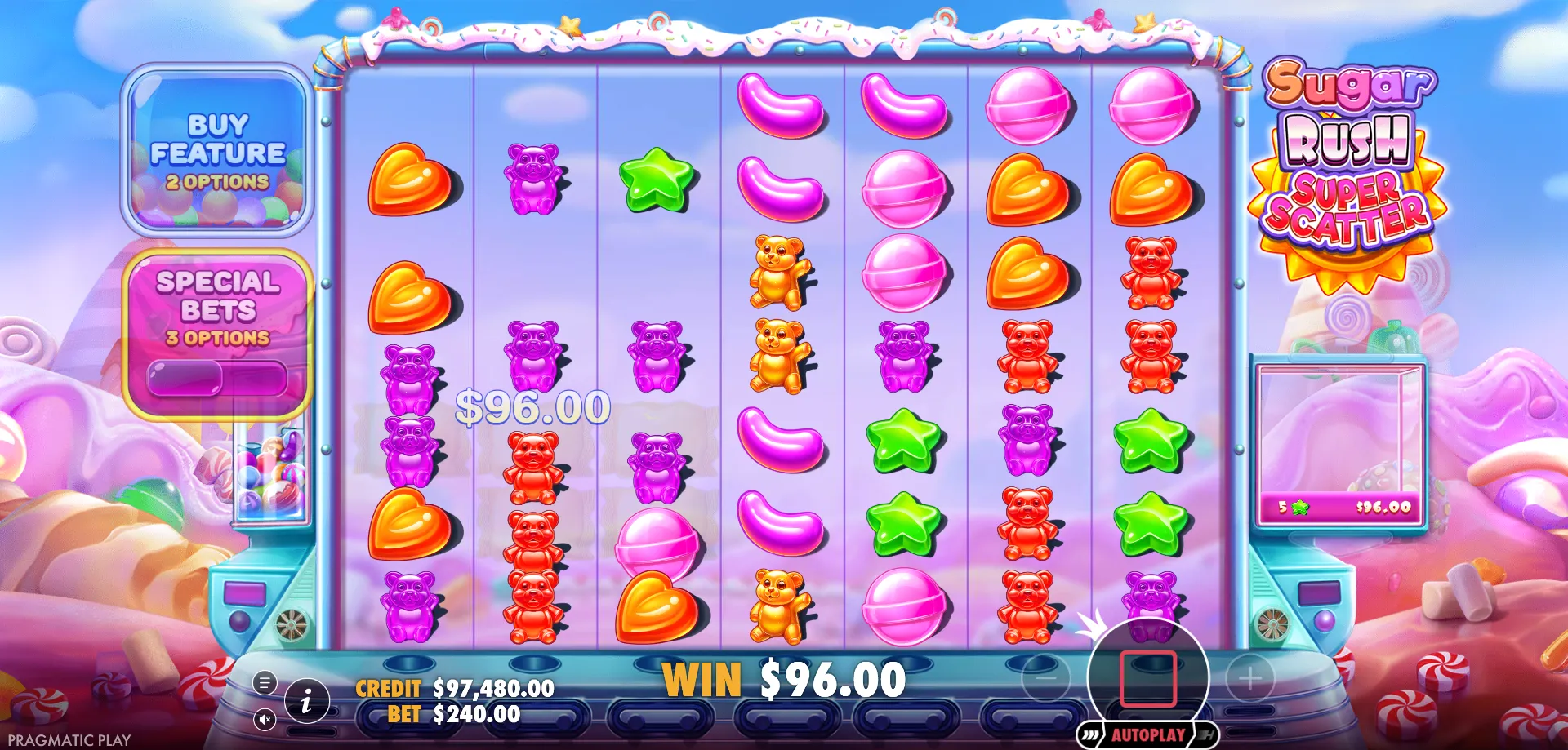 Bonusser og Tilbud til Sugar Rush Super Scatter i Danmark &mdash; sugar rush super scatter